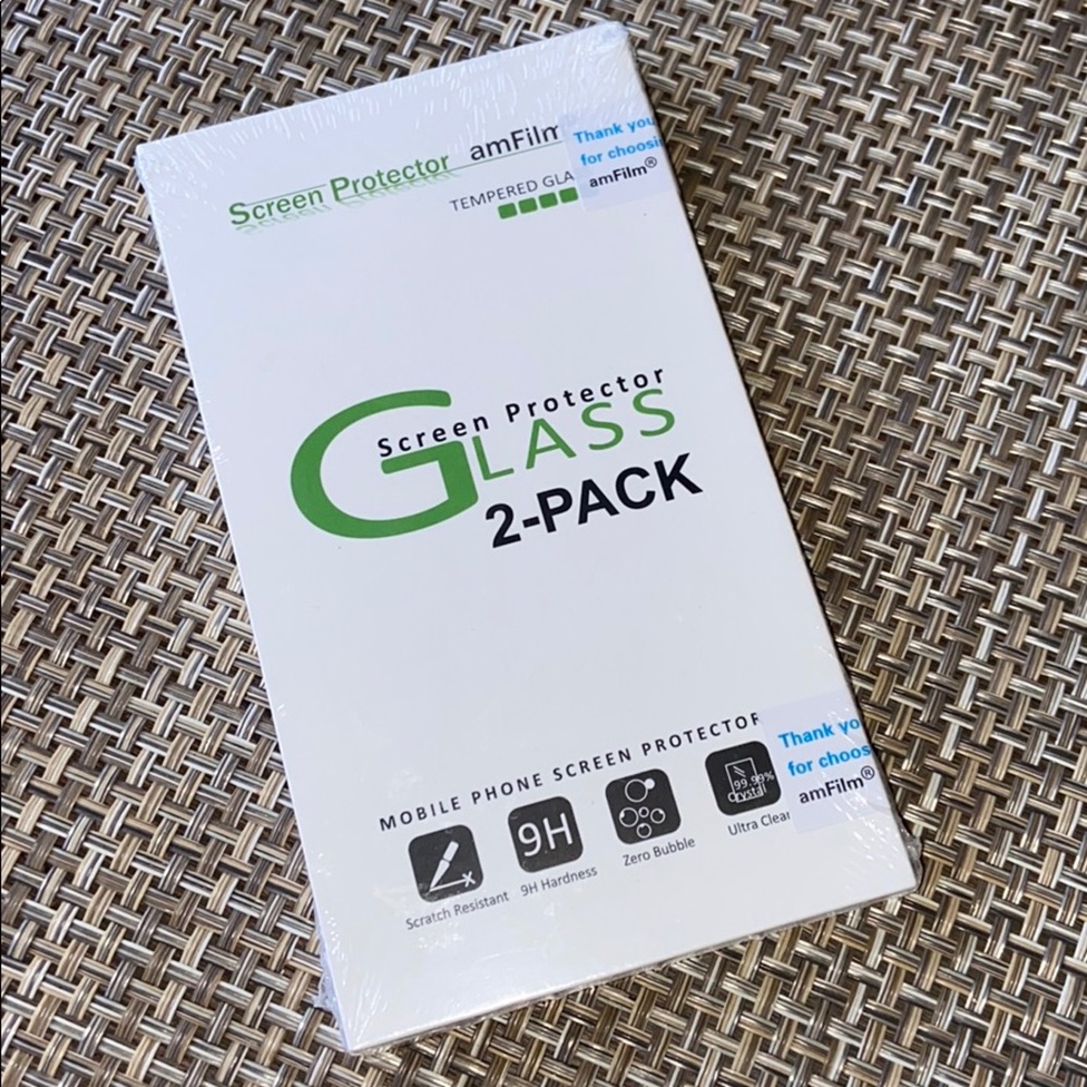 iPhone 6/7/8 screen protectors 2-pack